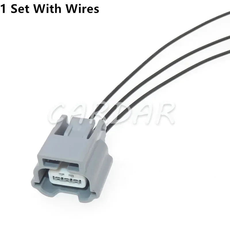 3 Pin 7287-0178-40 70178 Grey Automobile Lamp Low Current Waterproof Socket Wire Cable Sealed Plug