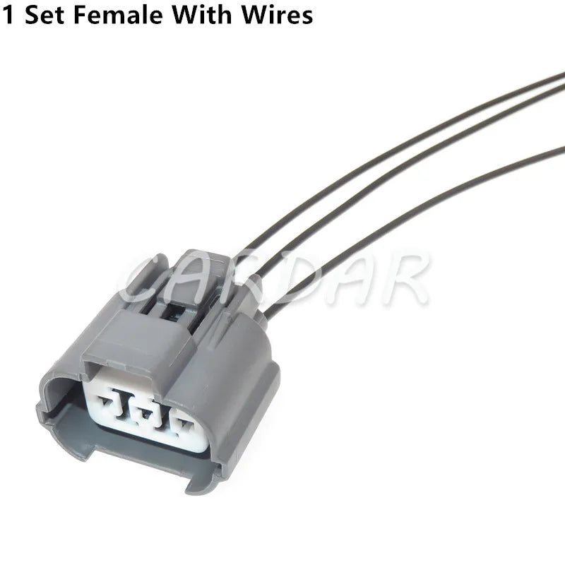 3 Pin 6189-0130 6181-0071 Head Light Socket Leveling Device Connector B-Series VSS Waterproof Connector