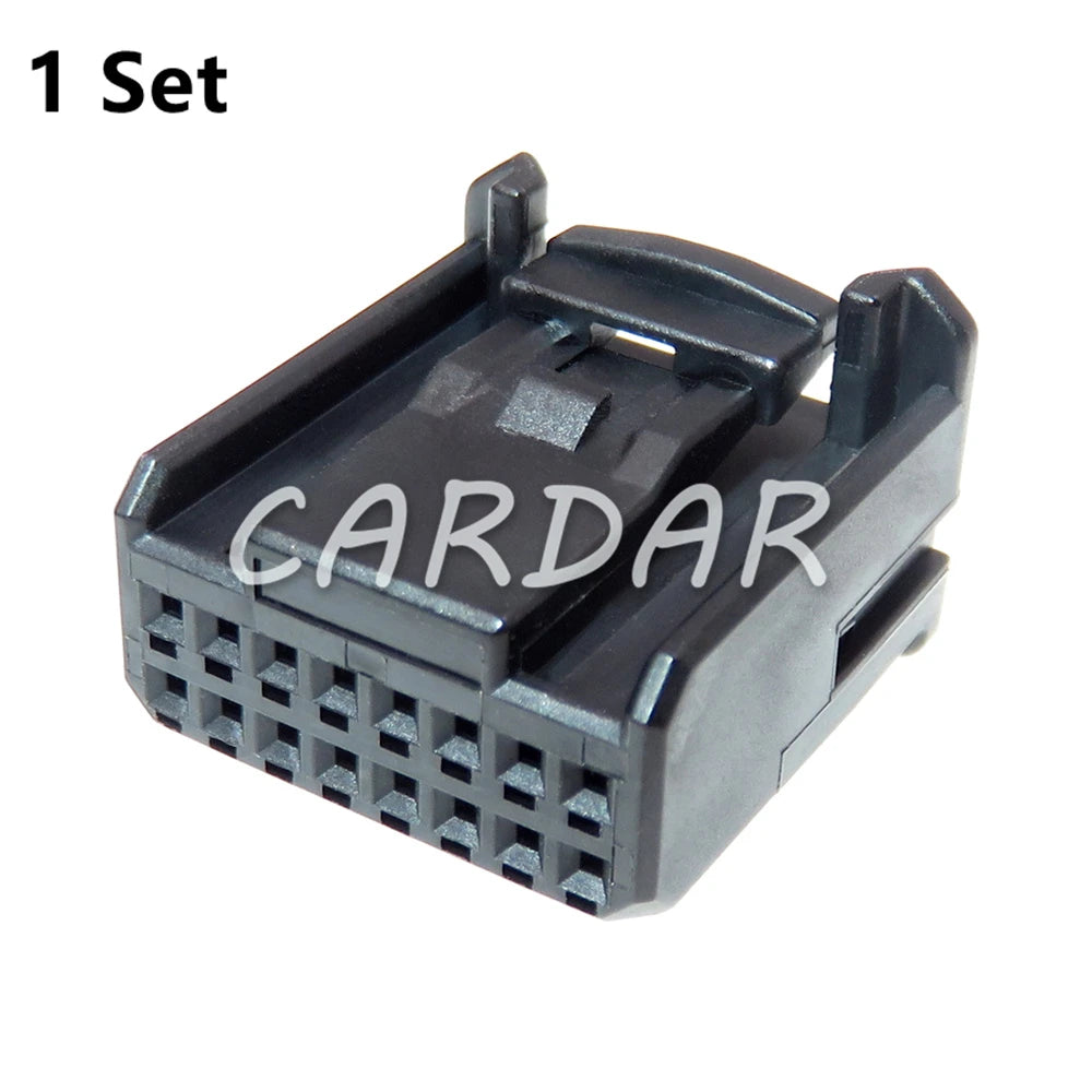 16 Pin Auto Cable Harness Connector Automobile Unsealed Plug With Terminal 1318386-2 Car Unsealed Wire Socket
