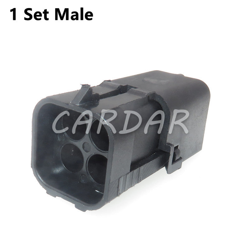 4 Pin 12015024 12015798 Weather Pack Electrical Wire Connector Sealed Plugs Wiring Automobile Socket