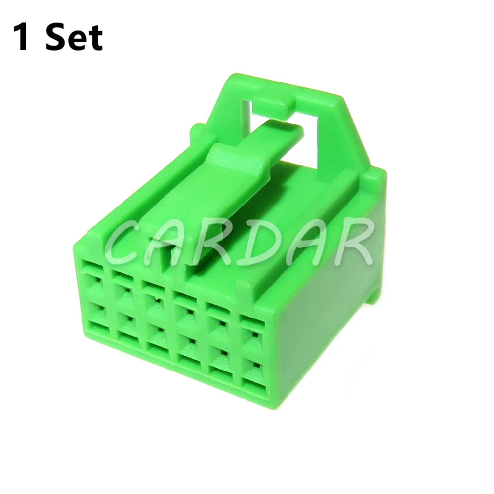 12 Pin Automotive Unsealed Socket For Benz 0.6 Series Car Rearview Mirror Atmosphere Lamp Electric Wire Connector