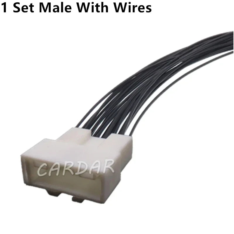 24 Pin Car Unsealed Adapter 6098-4594 6098-4588 Automobile Wire Connector Auto Plastic Housing Wiring Socket