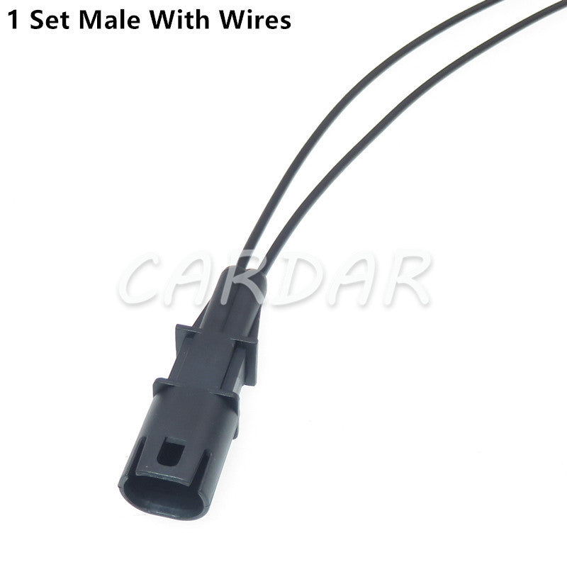 2 Pin Car Modification Plug For BMW Automobile LED Lights Cable Socket Auto Male Female Connector Assembly