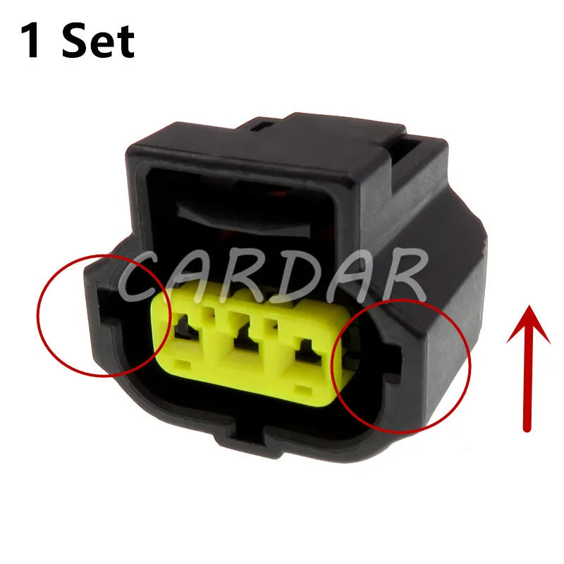 3 Pin 184032-1 184034-1 184311-1 Alternator Three Lead Wiring Pigtail 1U2Z-14S411-TA Wire Connector For Ford
