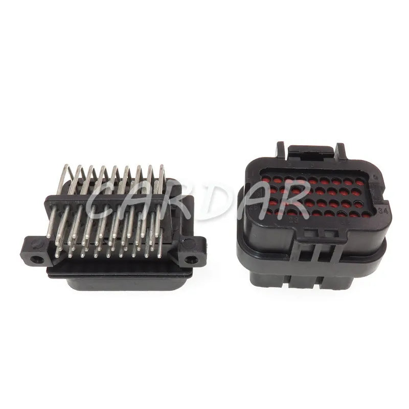 34 Pin 4-1437290-1 6437288-2 6437288-2 AMP Superseal 1.0 Auto Connector Car ECU Plug With Terminals