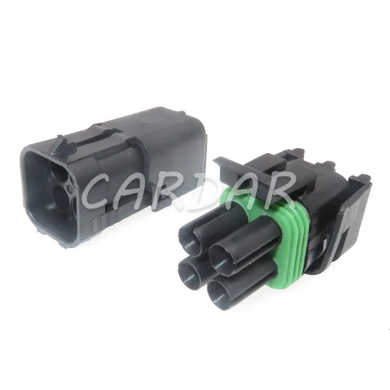 4 Pin 12015024 12015798 Weather Pack Electrical Wire Connector Sealed Plugs Wiring Automobile Socket