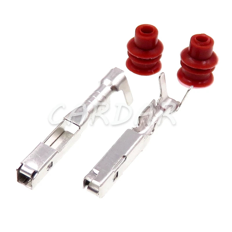 2 Pin 1.5 Series Auto Sealed Socket Wiring Plug Automobile Waterproof Connector with Terminal and Rubber Seals