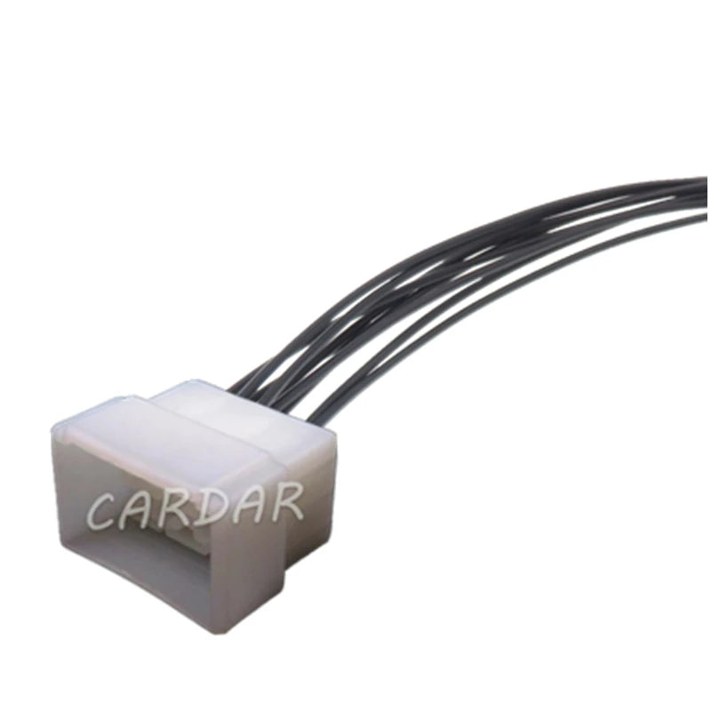 9 Pin 6.3 Series Car High Current Electric Wire Connector Auto Plastic Housing Unsealed Socket
