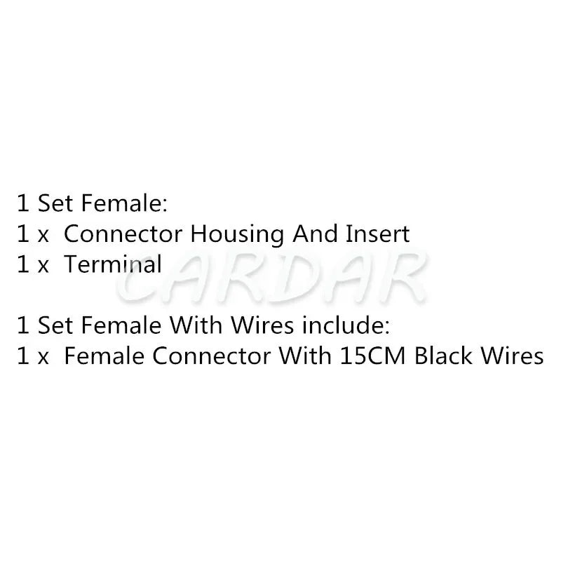1 Pin 191911924 6.3mm Automobile Wiring Socket 191 911 924 Auto Connector With Pins