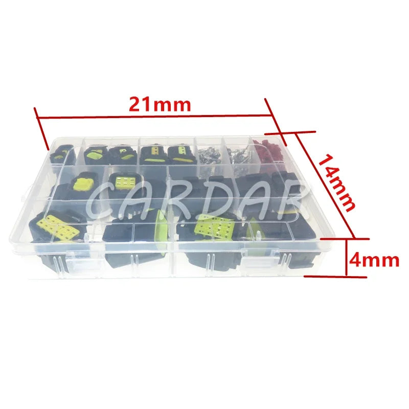 1 2 3 4 6 8 10 12 16 Pin Denso Series 1.8mm Auto Sealed Female Male Socket Waterproof Connector Wire Cable Plug