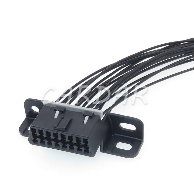 16 Pin OBD2 OBD-II Socket Automotive Diagnostic Interface OBDII OBD 2 Connector MG610761-5 12110250 For VW GM Wuling
