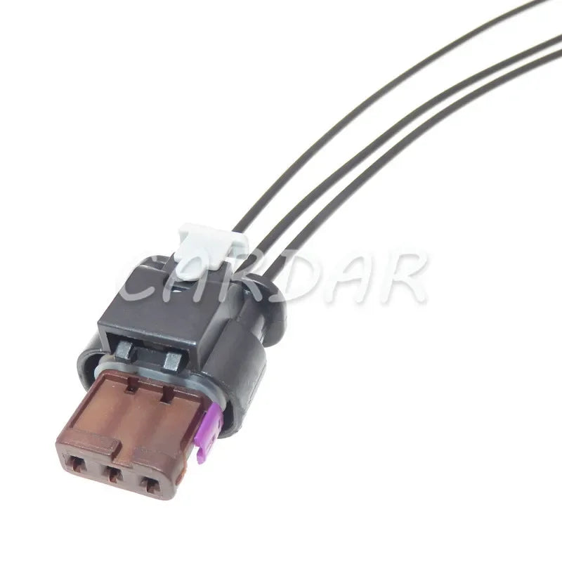 3 Pin 4F0973703A Car Reversing Radar Socket Electric Wiring Harness Connector 4F0 973 703 A For VW Audi Land Rover
