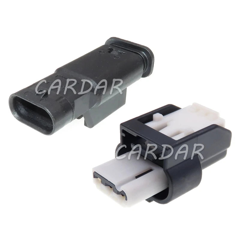 3 Pin 6189-7675 6189-7458 White Automobile Waterproof Sealed Socket Wire Harness Connector