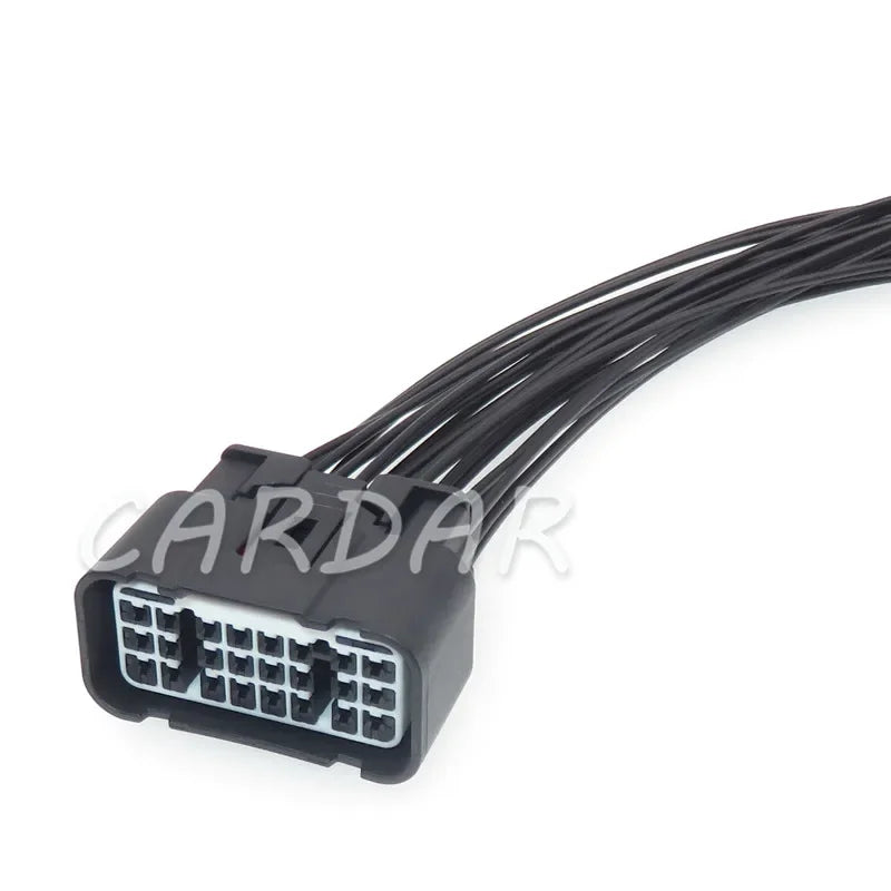 24 Pin Car Auto Cable Socket Automotive Connector Wire Connector With Terminals