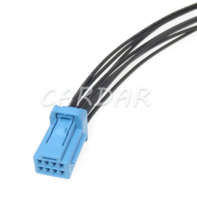 8 Pin Blue Car Unsealed Connector Automobile Male Female Plastic Housing Wire Socket 6098-6522