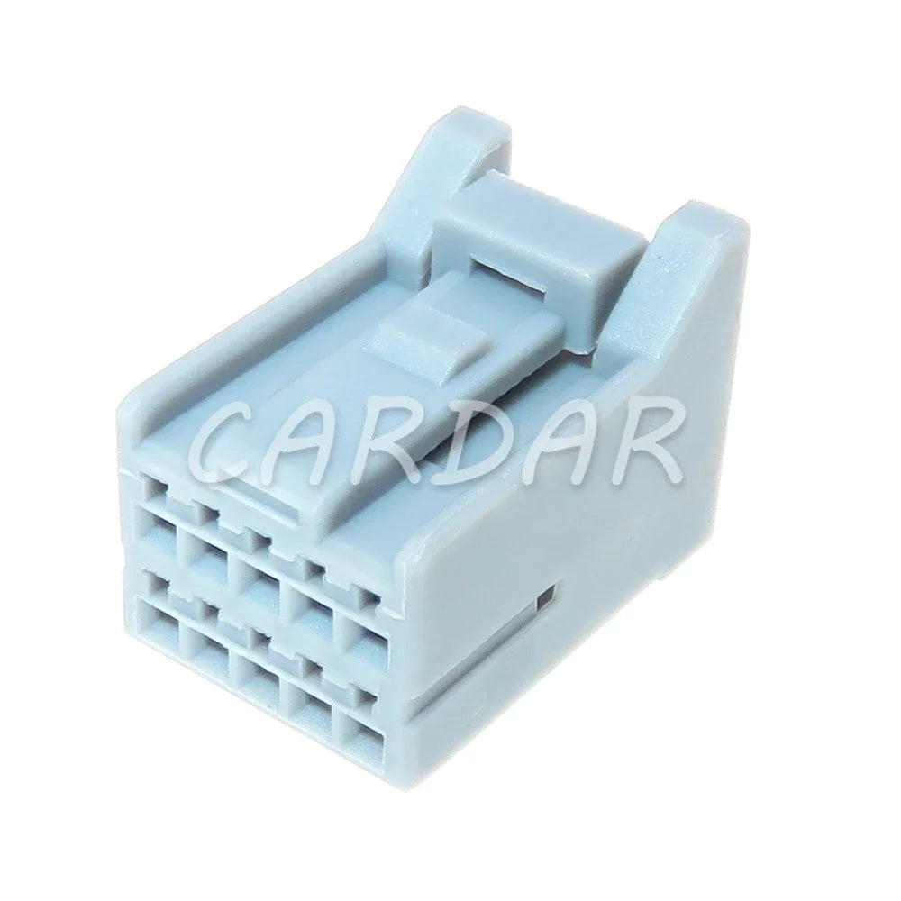 10 Pin 1.2 Series Automotive Door Electric Wire Connector Male Female Docking Socket Plastic Housing Unsealed Plug