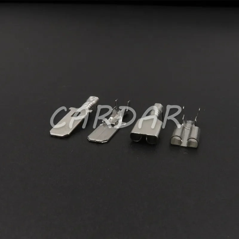 8 Pin 6070-8471 6070-8481 6.3mm Connector Automotive Plug With Terminals