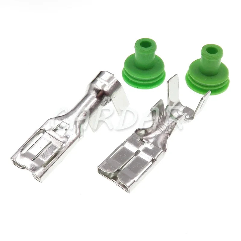 2 Pin 8 Series Auto Fan Resistance Wire Harness Socket Waterproof High Current Connector For Citroen C4L 1544978-1