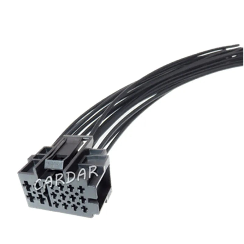 16 Pin 6Q0937713 Automobile Seat Heating Control Device Wiring Harness Unsealed Socket For Audi VW
