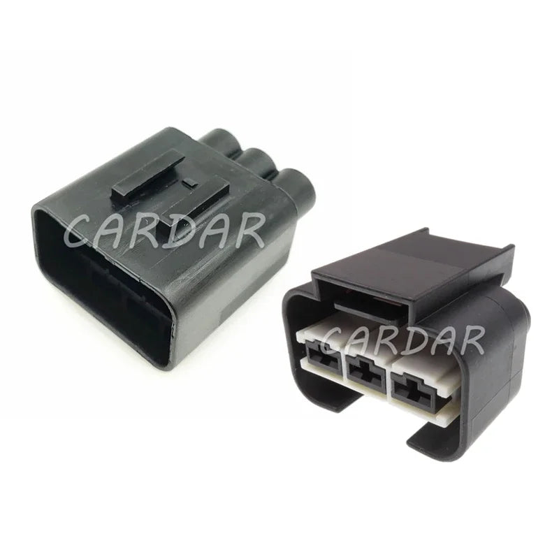 3 Pin 1743271-2 Electrical Fan Socket Wire Harness Connector For Auto Hyundai Tucson Kia