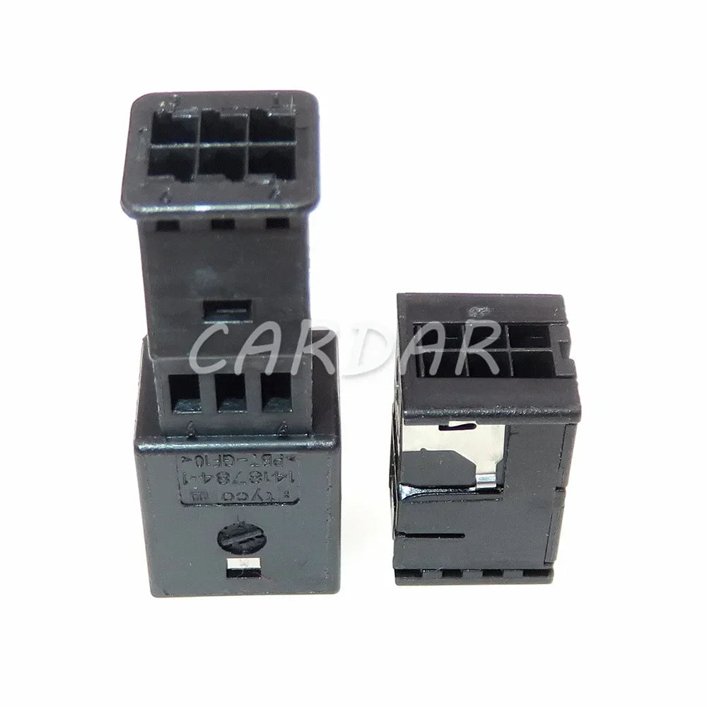 6 Pin 8E0 971 833 8E0 971 834 Car Anti-glare Rearview Mirror Wire Socket Auto Connector 1418784-1