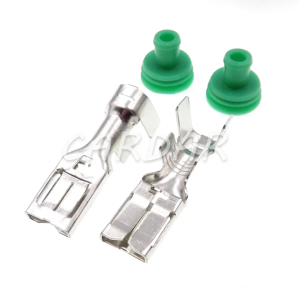 2 Pin Automotive Radiator Electronic Cooling Fan Wiring Harness Waterproof Socket for Citroen 1544317-3