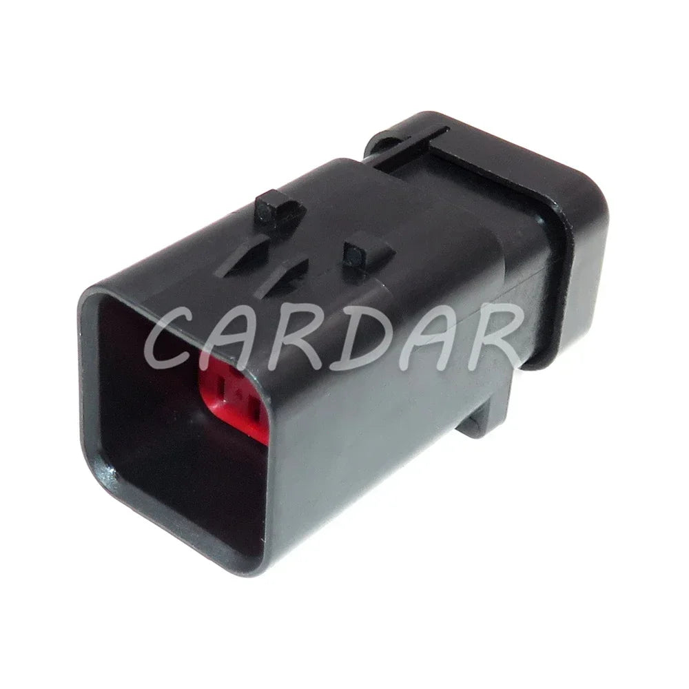 6 Pin 1.6 Series Red Auto Electric Wire Male Female Docking Unsealed Socket 776434-1 776433-1