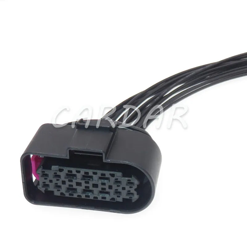 14 Pin 3C0 973 737 Auto Car LED Light Lamp Giexceed Cable Socket 3C0973737 Automotive Waterproof Connector 6189-7103 For VW Audi