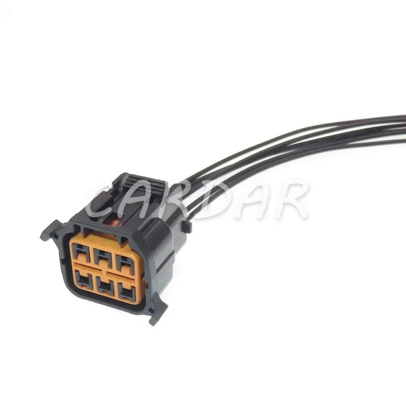 6 Pin HP066-06021 HP075-06100 Auto Connector Car Headlamp Wiring Socket GL171-06021 Holder Lamp Holder Waterproof Plug