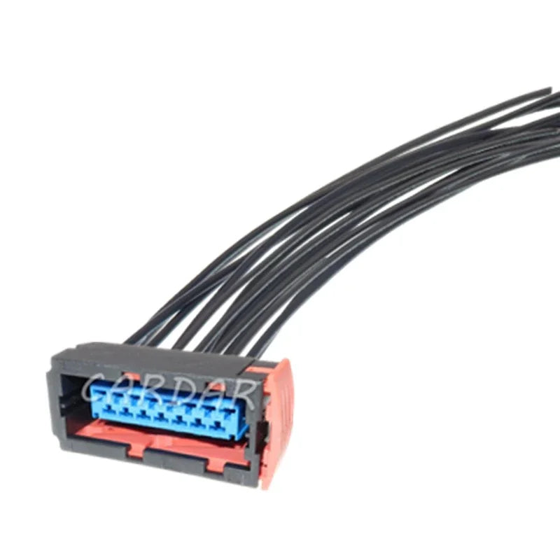 15 Pin 144980-1 Auto Lamp Connector Headlight Light Plug With Terminals For Citroen Peugeot