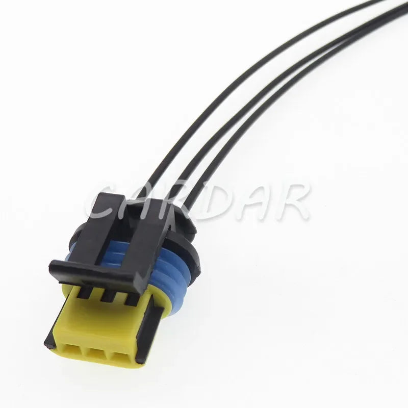 3 Pin 15336029 Waterproof Electrical Automotive Connector Wiring Socket For Cars