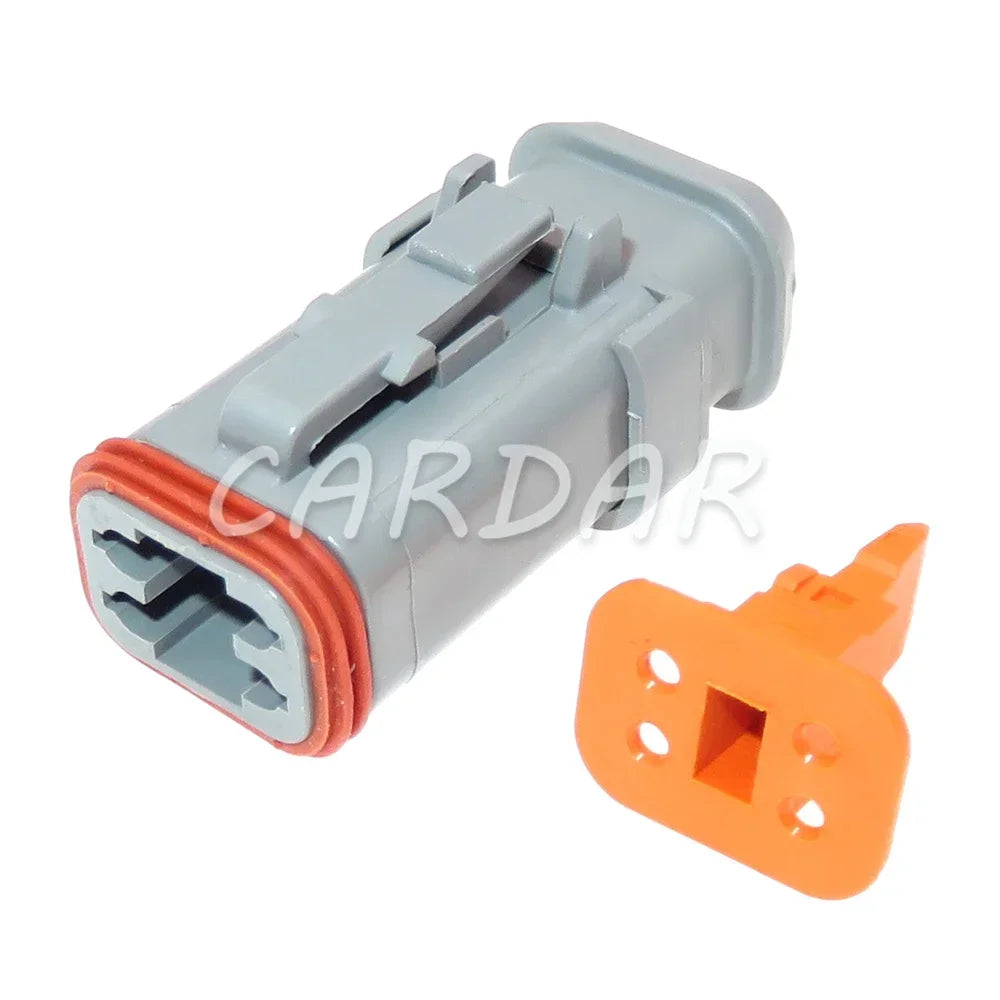4 Pin 1.6 Series Auto Pump Truck Nozzle Wiring Cable Socket DT04-4P-E008 DT04-4S-E008