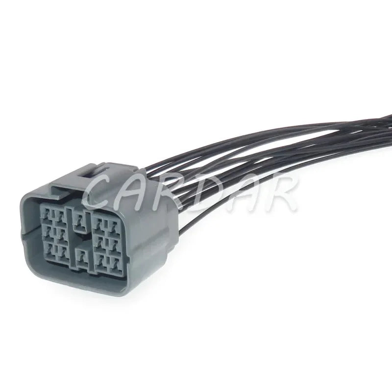 14 Pin 6189-7262 6181-0629 Car Headlight Light Socket Waterproof Wire Harness Cable Wiring Connector For Mazda