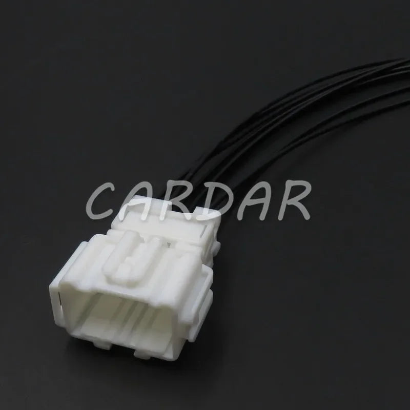 Conector de cable de caja de fusibles y arnés de cable de lámpara ambiental de 8 pines 6098-4670 6098-4661 para Honda