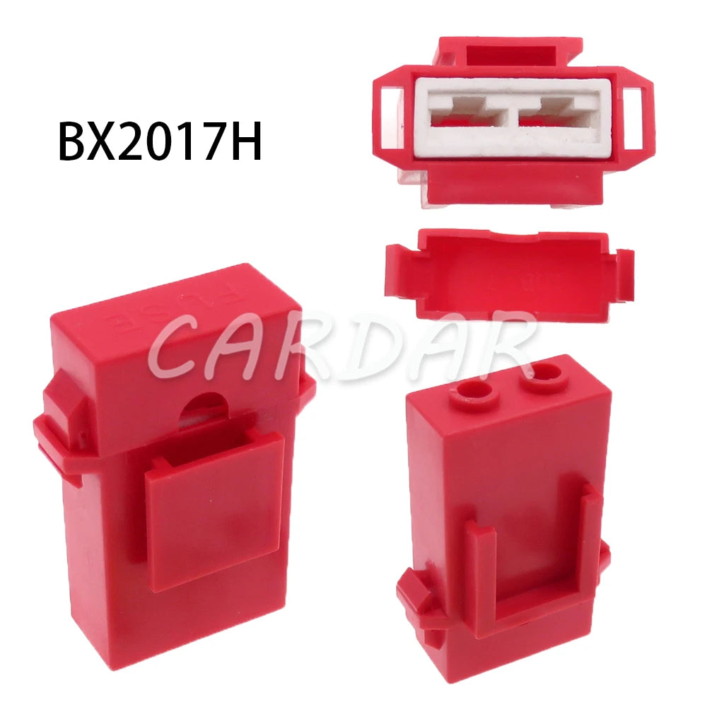 Standard Ceramics Car Insurance Socket Blade Type Medium Fuse Holder with Crimp Terminals Middle Fuse Box