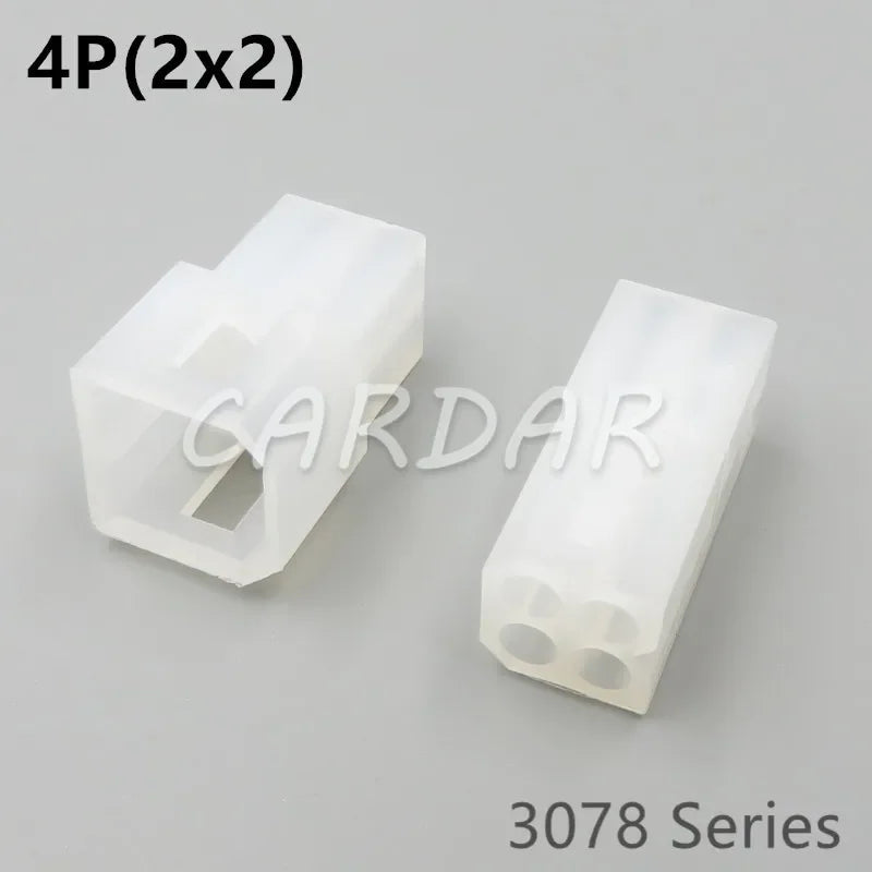 2P 3P 4P 6P 9P 12P Electrical Connector 3078 Series Plug Kits Female Male Socket With Pins For Auto Motorcycle Motorbike
