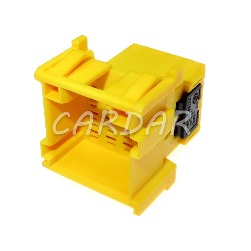 12 Pin 3.5 Series Yellow Auto Electric Cable Unsealed Female Socket Male Plug With Terminal 1-967622-6 1-967627-6