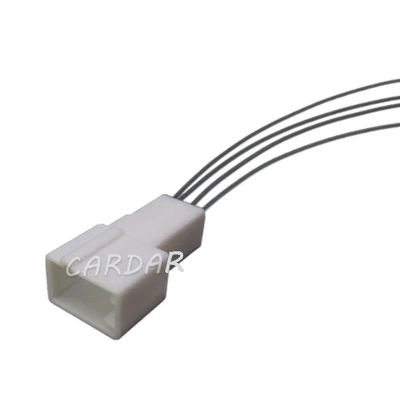 4 Pin 2.2 Series White Automotive Male Female Unsealed Socket With Terminal 6098-7200 Auto Parts