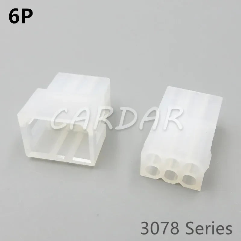 2P 3P 4P 6P 9P 12P Electrical Connector 3078 Series Plug Kits Female Male Socket With Pins For Auto Motorcycle Motorbike