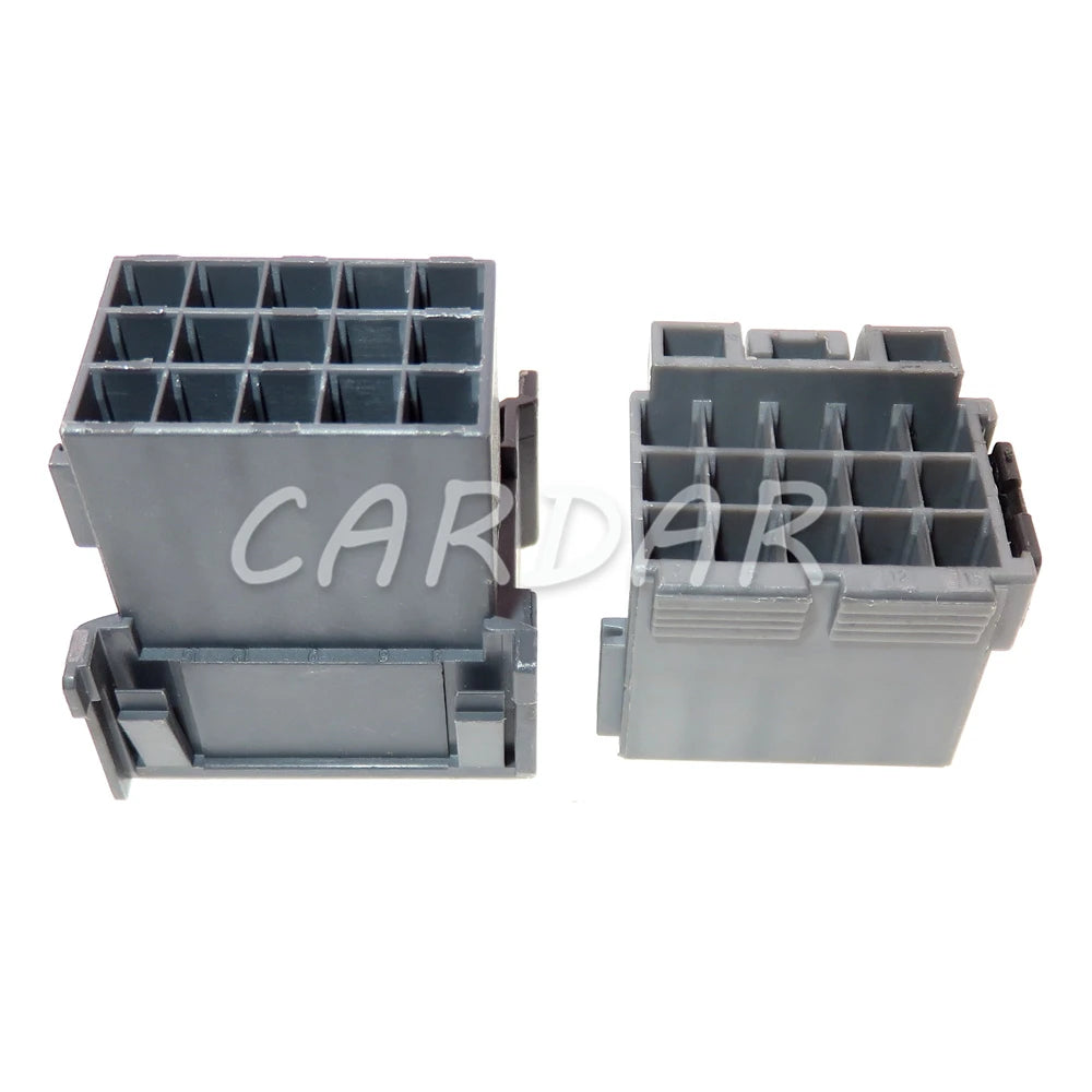 15 Pin 1-967623-6 1-967628 Grey Automotive Wiring Socket Auto Modification Plug Parts Car Unsealed Connector 1-967628-6