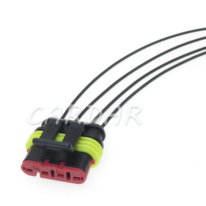 4 Pin 282106-1 282088-1 Superseal Automotive Connector Electric Connectors And Sealed Waterproof Auto Socket