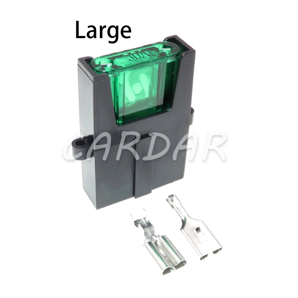 Big Fuse Box with Crimp Terminal For Automotive Motorcycle Electric Vehicles Large Fuse Holder for Car Auto Connector
