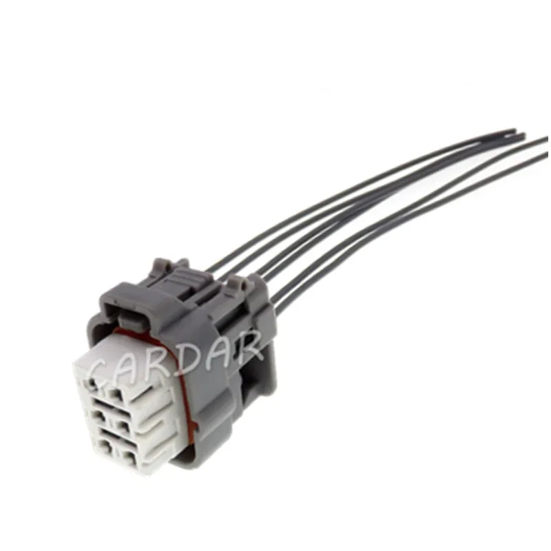6 Pin 2.2 Series Auto Automobile Gasoline Pump Cable Harness Waterproof Socket Car Modification Accessories