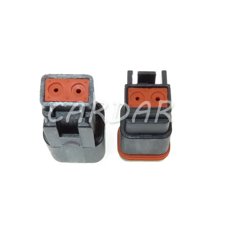 2 Pin Deutsch DT04-2P DT06-2S Waterproof Automotive Connector Black Auto Plug For Mazda
