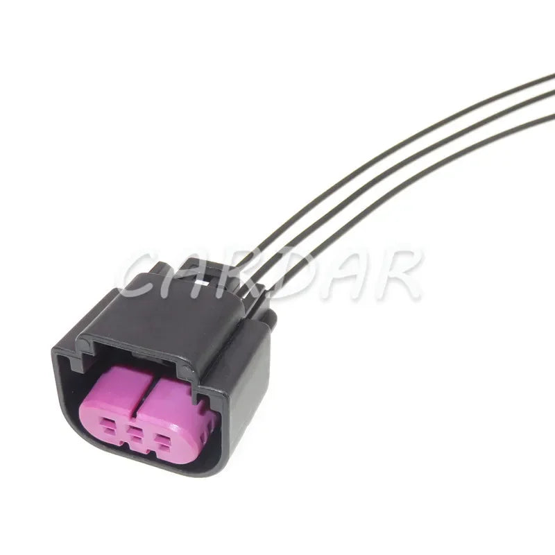 3 Pin 13511131 Auto Crankshaft Position Sensor Plug Waterproof Automotive Knock Sensor Harness Socket For BUICK