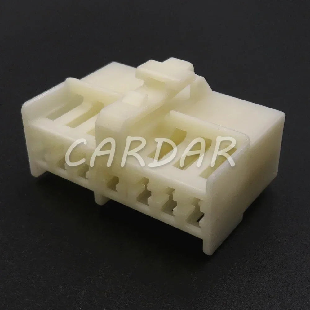 13 Pin 1 Series White Automobile Unsealed Plug Car Plastic Housing Electrical Socket Auto Wiring Connector