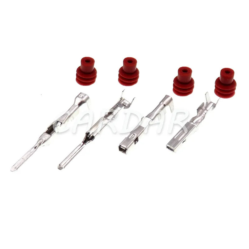 2 Pin EV6 Fuel Injector Plug Nozzle Cars Waterproof Electrical Wire Connector Auto Socket For Car