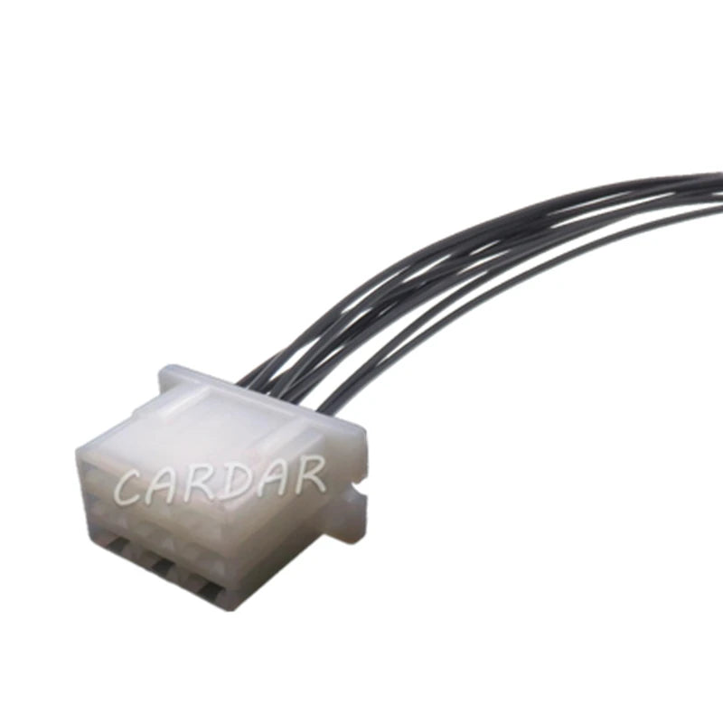 9 Pin 6.3 Series Car High Current Electric Wire Connector Auto Plastic Housing Unsealed Socket