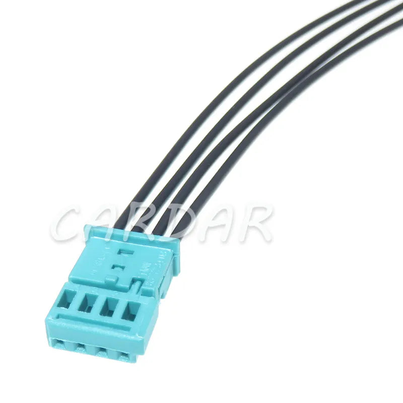 4 Pin 968813-9 1452576-9 Auto Wiper Sensor Plugs Door Light Atmosphere Lights Wire Socket Connector For BMW