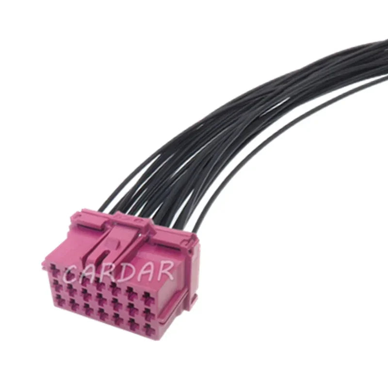 21 Pin 4-967630-1 Car Socket Auto Parts 5-968975-1 Automobile Plastic Housing Unsealed Wire Connector